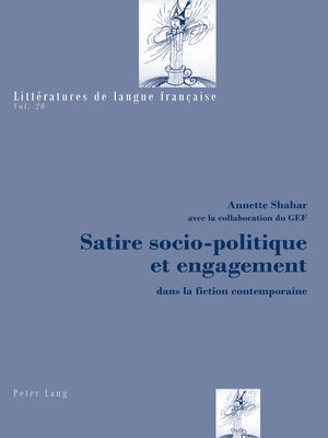 cover image of Satire socio-politique et engagement